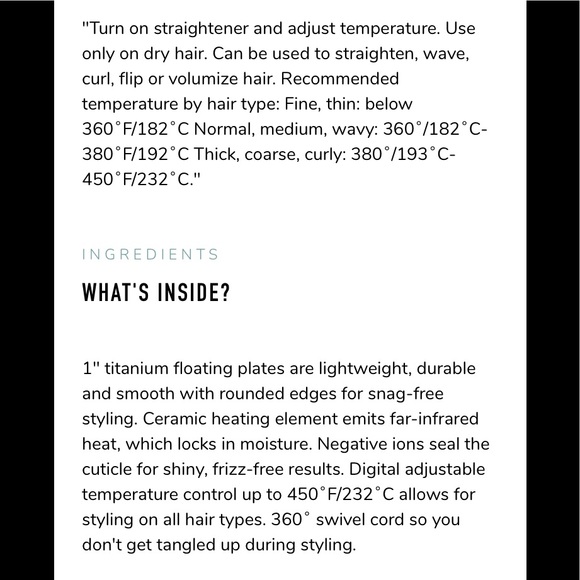 🎀PYT BLUE ZERO FRIZZ DIGITAL STYLER STRAIGHTENER - Picture 9 of 11